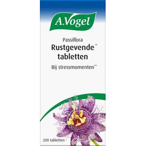 A.Vogel Passiflora Rustgevende tabletten - Passiebloem helpt bij stressmomenten.* - 200 st