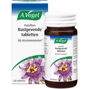 A.Vogel Passiflora Rustgevende tabletten - Passiebloem helpt bij stressmomenten.* - 200 st