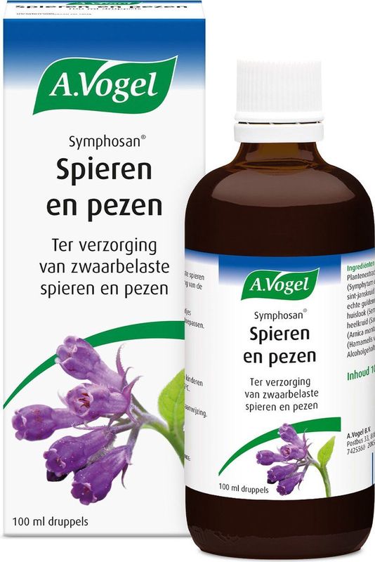 A Vogel - Symphosan - Spieren en Pezen - 100ml - 100% Natuurlijke Ingrediënten