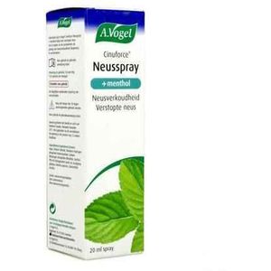 A.Vogel Cinuforce Neusspray Menthol 20ml
