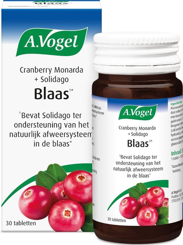 A. Vogel Cranberry monarda 30 tabletten