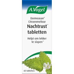 A.Vogel - Dormeasan Citroenmelisse - Tabletten - Vegan - Lactose- en Suikervrij