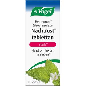 A.Vogel Dormeasan Citroenmelisse Nachtrust Tabletten Sterk