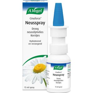 A.Vogel Cinuforce Neusspray Droog Neusslijmvlies Korstjes 15 ml