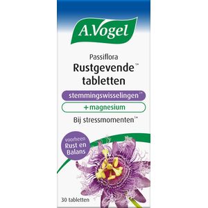 Passiflora - Rustgevende Tabletten - Natuurlijke Bron - Vegan - Suikervrij