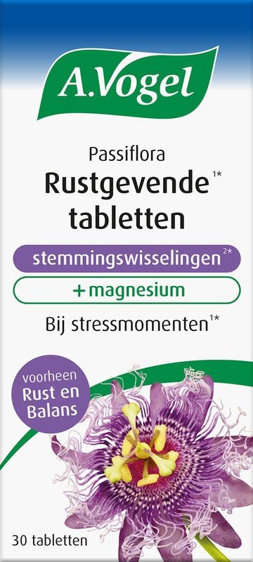 Passiflora - Rustgevende Tabletten - Natuurlijke Bron - Vegan - Suikervrij