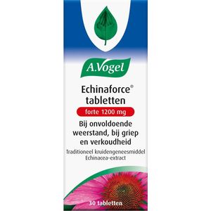 A. Vogel Echinaforce tabletten sterk 1200mg  30 tabletten