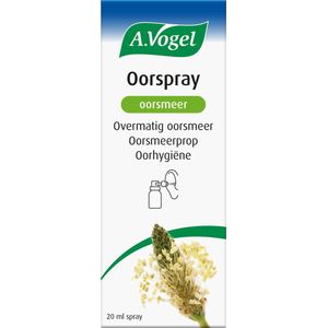 A.Vogel Oorspray oorsmeer spray - Overmatig oorsmeer, oorsmeerprop, oorhygiëne. - 20 ml