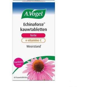 A.Vogel Echinaforce + Vit C - Kauwtabletten - Frambozensmaak
