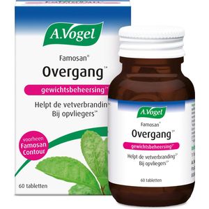 A.Vogel Famosan Overgang gewichtsbeheersing tabletten - Yerba mate helpt de vetverbranding en helpt om op gewicht te blijven.* - 60 st
