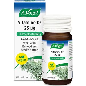 A.Vogel Vitamine d3 25 microgram 100 tabletten