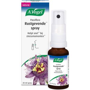 A.Vogel Passiflora Rustgevende spray - Passiebloem helpt snel** bij stressmomenten.* - 20 ml