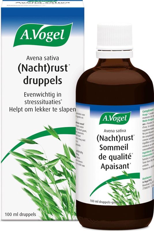 Slaapmiddel - Haver - Ondersteuning bij Stress