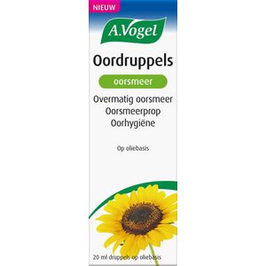 A.Vogel - Oordruppels - Oorsmeer Druppels - 20 ml
