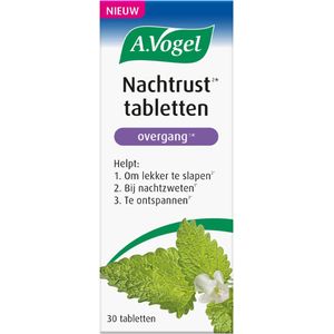 A.Vogel Famosan Overgang Slaap tabletten - Citroenmelisse helpt om lekker te slapen* in de overgang - 30 st