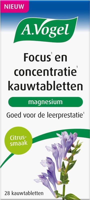 A.Vogel Focus En Concentratie 30 kauwtabletten