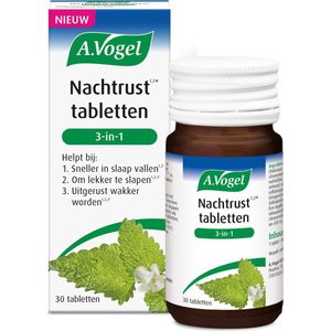 A.Vogel Dormeasan Nachtrust 3 In 1 - 1 x 30 tabletten