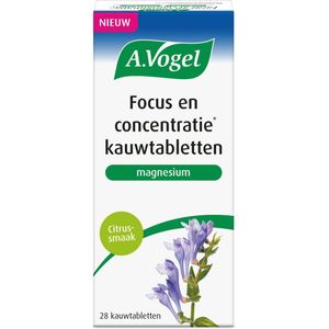 A.Vogel - Focus en Concentratie - Kauwtabletten - 60 Stuks
