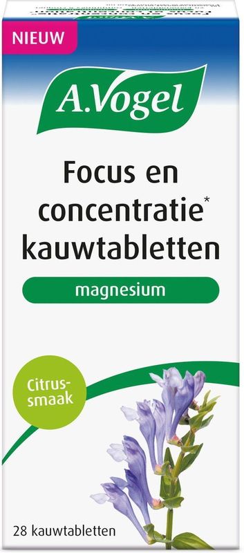 A.Vogel - Focus en Concentratie - Kauwtabletten - 60 Stuks