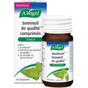 A.Vogel - Nachtrust Tabletten - Slaapmiddel - Citroenmelisse - Valeriaan - Hop