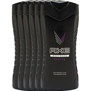 Axe Douchegel - Excite - 6 x 400 ml - Voordeelverpakking