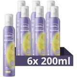 Andrélon Mousse - Verrassend Volume - gaat pluis tegen en beschermt tegen föhnhitte - 6 x 200 ml