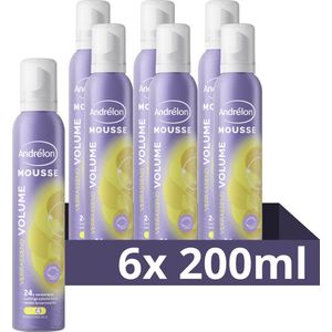 Andrélon Verrassend Volume mousse - 6 x 200 ml