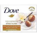 Dove - Zeepblok - Shea Butter - 90 Gram - Verrijkt met Hydraterende Crème