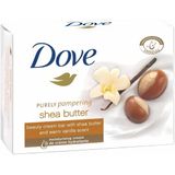 Dove - Zeepblok - Shea Butter - 90 Gram - Verrijkt met Hydraterende Crème