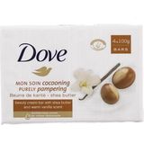 Dove - Zeeptablet - Shea Butter - 4x100 gram