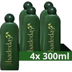 Badedas Weldadig Badschuim - Classic - met wilde kastanje voor een vitale huid - 4 x 300 ml