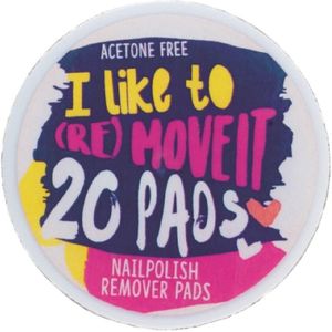 Nagellak remover 25 pads on the go
