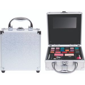 Casuelle - Cosmetica koffer zilver klein Sets & paletten