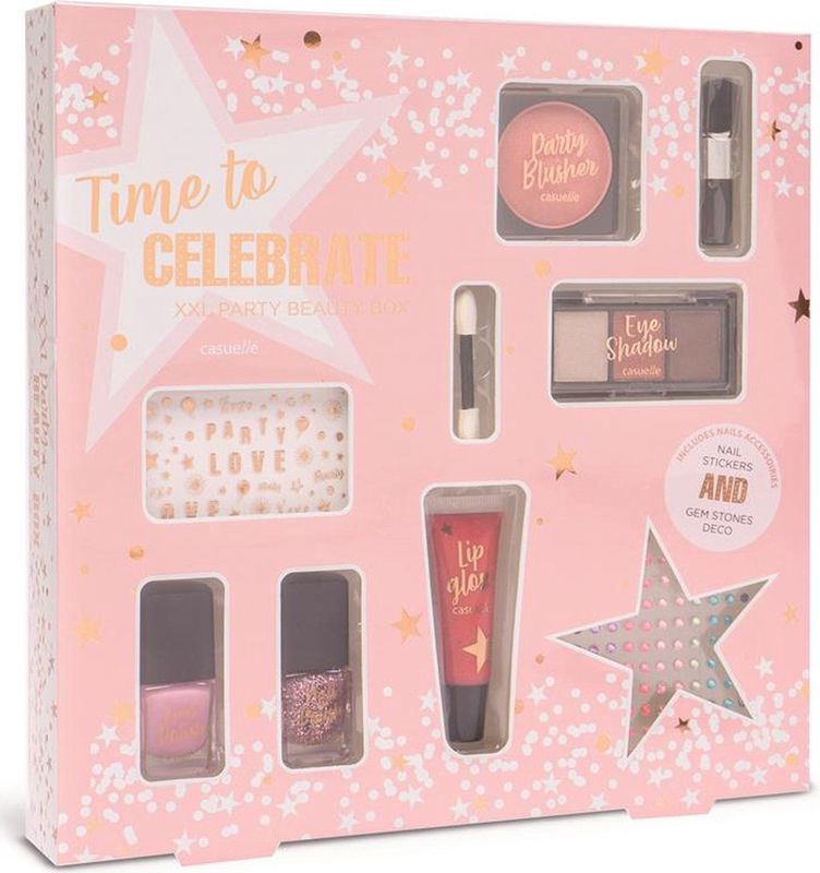 Time to Celebrate make-up geschenkdoos Casuelle Make-upgeschenkset (23.0000cm x cm)