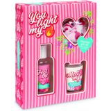 Source Balance - Moederdag - geschenk - cado - Massage Olie - Kaars - Geschenkset