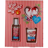 Source Balance - Moederdag - geschenk - cado - Massage Olie - Kaars - Geschenkset