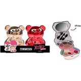 Casuelle - Make-up Set Beer Compact - Goud of Rood - Make-upgeschenkset