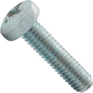 Metaalschroef met moer CK - RVS - M4 x 40 mm (8 stuks)