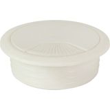 Kabeldoorvoer - Wit - Inclusief Afdekplaatje - 70 mm