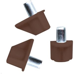 I-FIX - Kastplankdragers - Bruin - Ø 6 mm - 12 Stuks