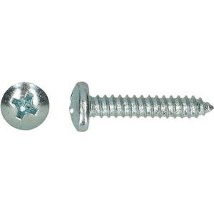 Plaatschroef DIN 7981C-H Ø6,30x13 verzinkt x 100 stuks-Berner