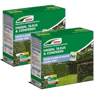 Dcm Meststof Hagen & Taxus & Coniferen - Siertuinmeststoffen - 2 x 3 kg