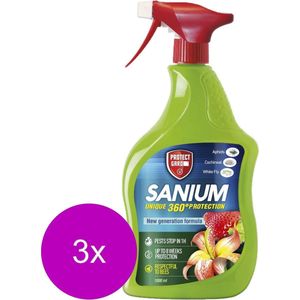 Protect Garden Sanium Spray 3 In 1 Werking - Insectenbestrijding - 3 x 1 l