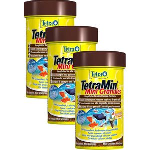 Tetra Tetramin Mini Granules Bio Act - Vissenvoer - 3 x 100 ml
