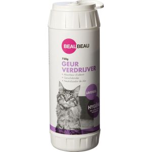 Beau Beau Kattenbak Geurverdrijver Lavendel - 750 g