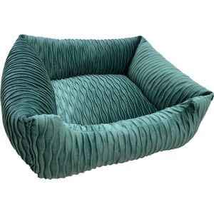 Adori Mand Lahore Groen - Kattenmand - Ø60x20 cm