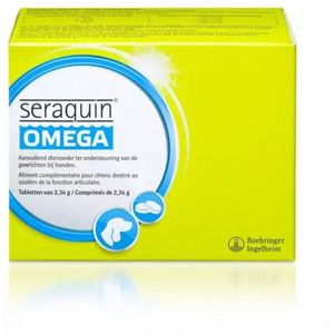 Seraquin Gewricht supplement Seraquin Omega Hond - 6 x 10 tabl à 2,34 g
