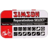 Simson Bandenreparatieset - Bandenplakset Compleet - Type Select t.b.v. Fiets - 23 delig
