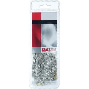 Simson Chain Derailleur 7 8 - Fahrradkette 116 Glieder - 7 8 Gang - 1 2 x 3 32 - Schwarz