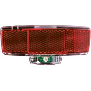 Simson Achterlicht Block Led Batterij Bagagedrager Rood